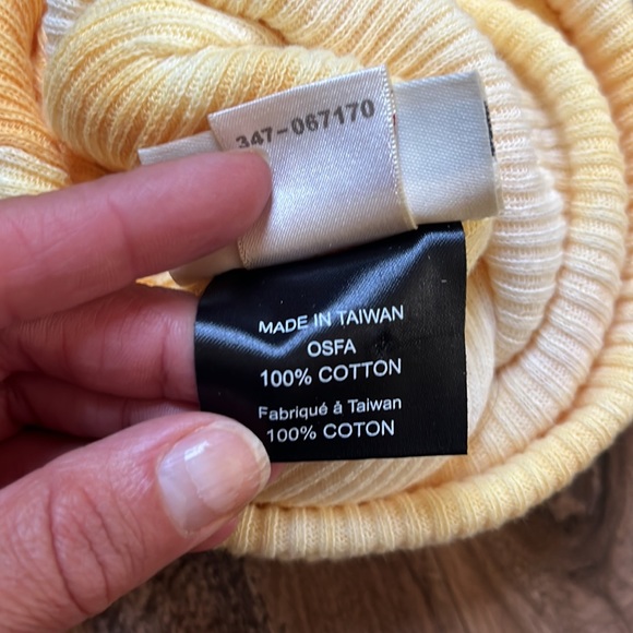 True Religion Yellow Tie Dye Hat Beanie - Picture 5 of 7